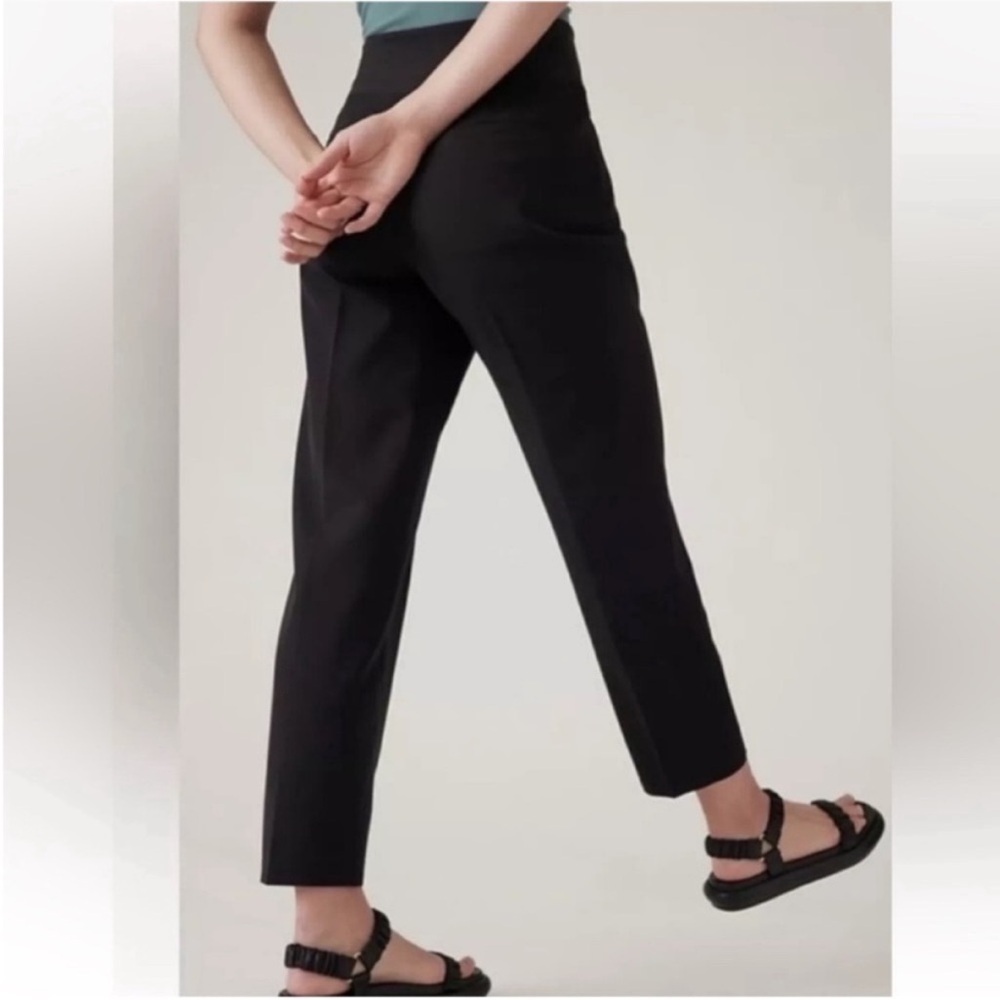 Athleta Endless Pant Black High Rise Activewear Athleisure Casual Women’s 8 - Picture 2 of 11